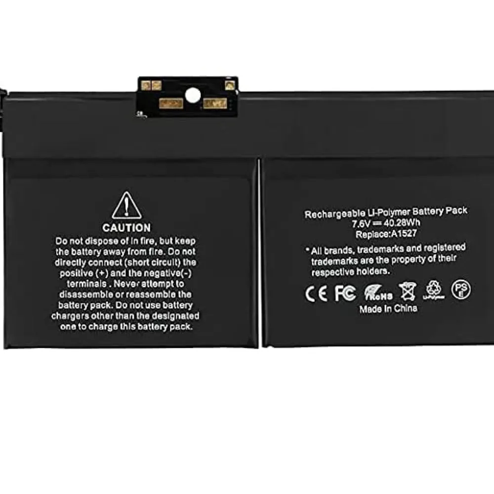 Pin MacBook 12 Inch A1534 A1527 A1705 (Release 2017 2016 2015 EMC 2746 2991 3099), MNYG2 MLHA2 MLHC2 MNYF2 MF855 MF865 MK4M2 MJY32 MK4N2 MLH72 MLH82 MLHE2 MLHF2 MNYH2 MNYJ2, A1527 Zin