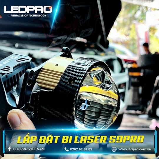 ĐÈN BI PHA LED - LASER S9 PRO