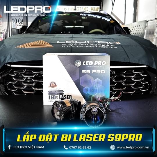 ĐÈN BI PHA LED - LASER S9 PRO